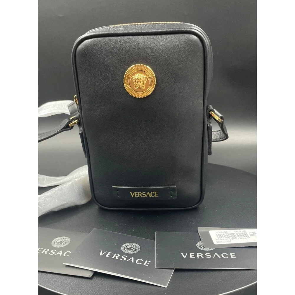 Versace Black Medusa Mini Phone Case Bag‎ 1006192
